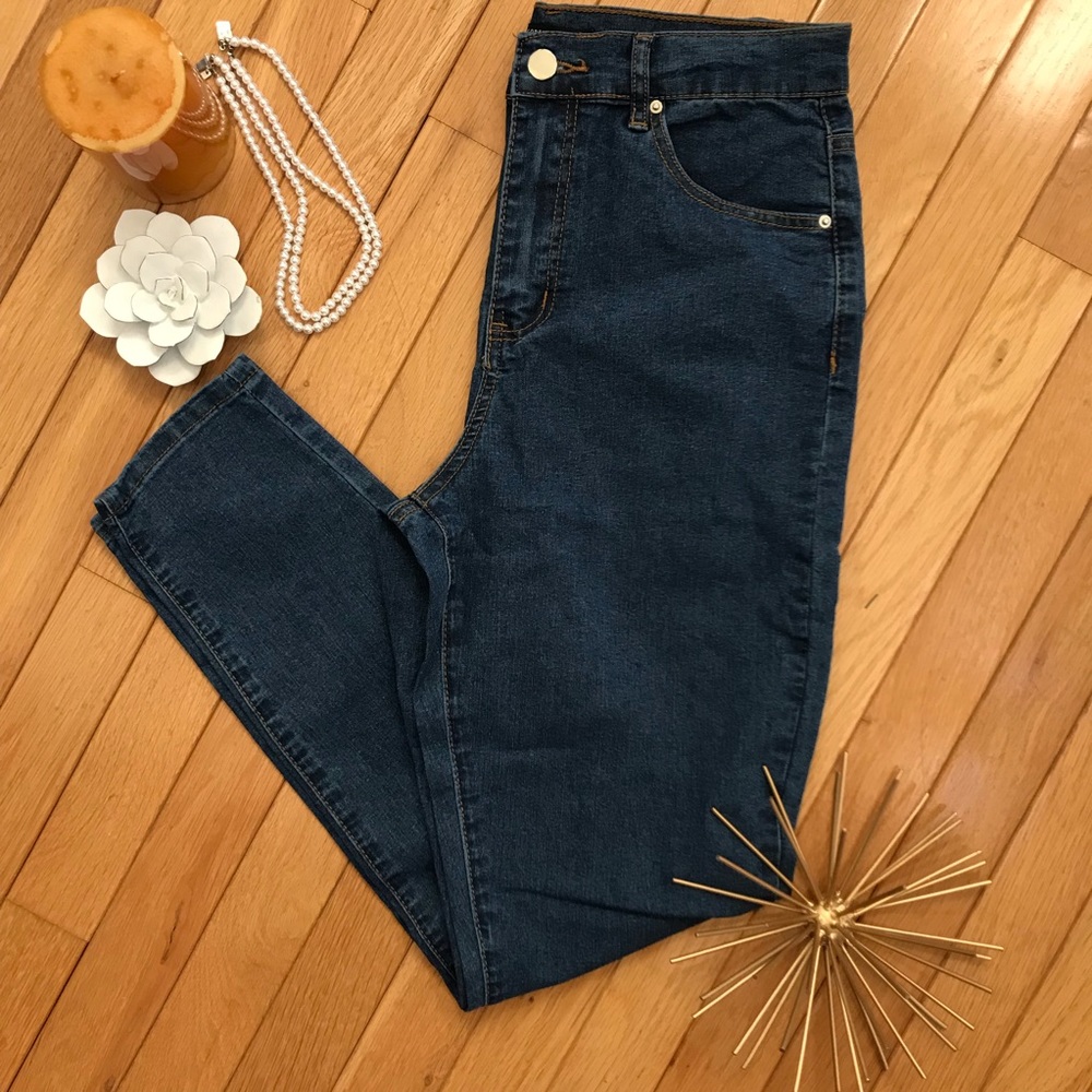 High Waisted Skinny Jeans